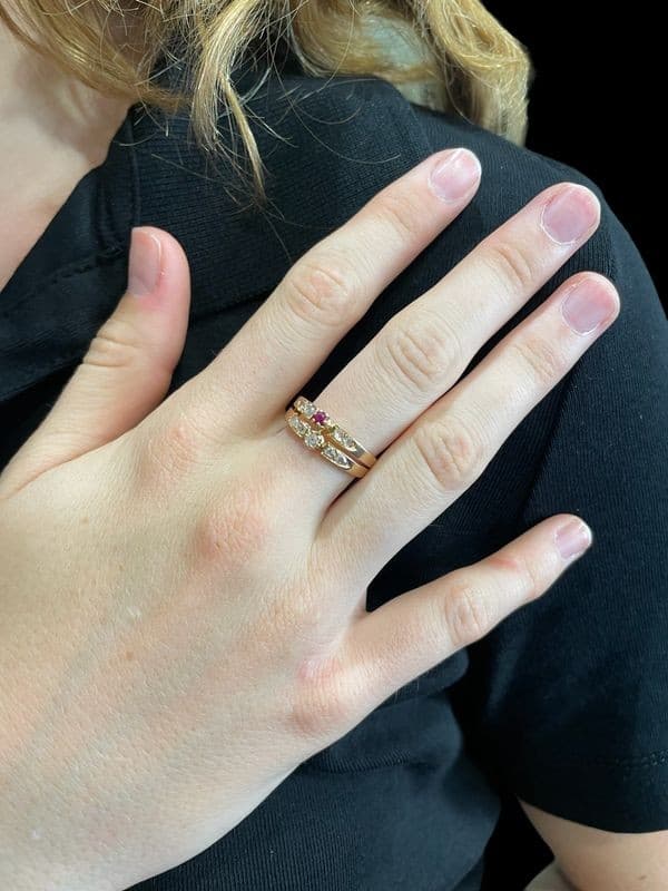 BAGUE TOI ET MOI NAPOLÉON III — vue 2