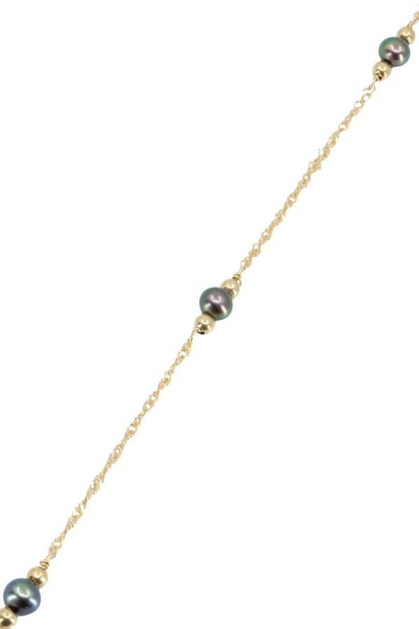 BRACELET PERLES DE TAHITI — vue 3