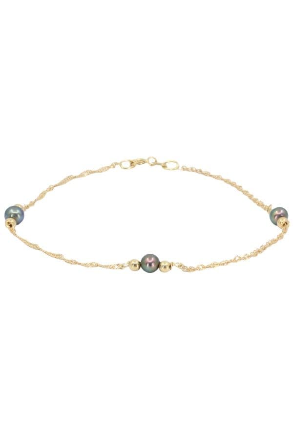 BRACELET PERLES DE TAHITI — vue 1