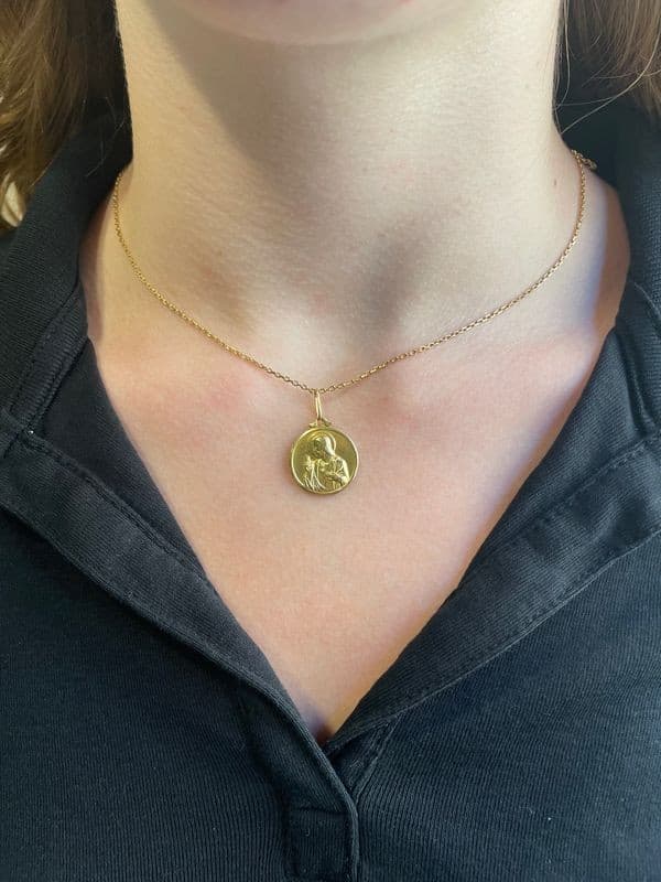 MÉDAILLE SCAPULAIRE — vue 2