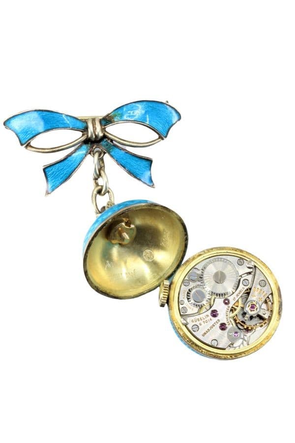 MONTRE/BROCHE GÜBELIN "BOULE DE GENÈVE" — vue 4