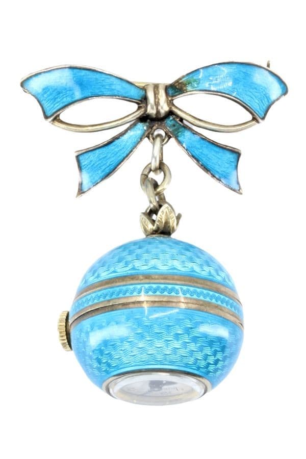 MONTRE/BROCHE GÜBELIN "BOULE DE GENÈVE" — vue 3