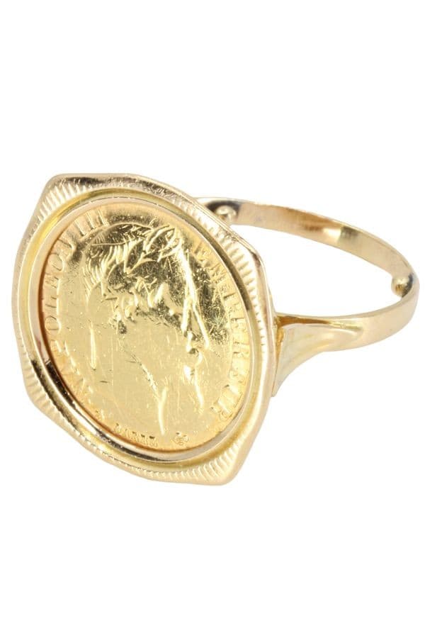 BAGUE PIÈCE 10 FRANCS — vue 3