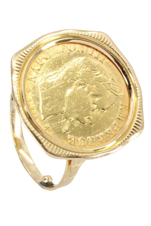 BAGUE PIÈCE 10 FRANCS — vue 4