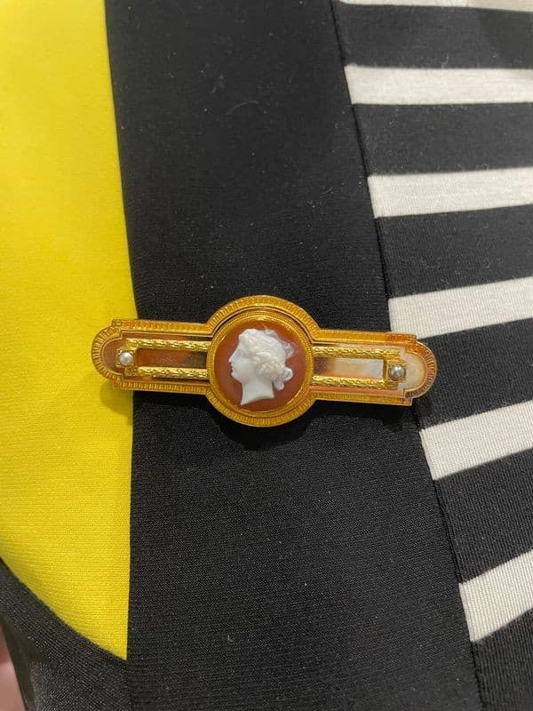 BROCHE NAPOLÉON III CAMÉE — vue 2