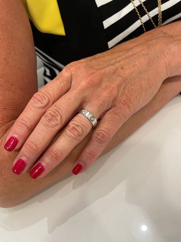 BAGUE "LOVE" SIGNÉE CARTIER — vue 2