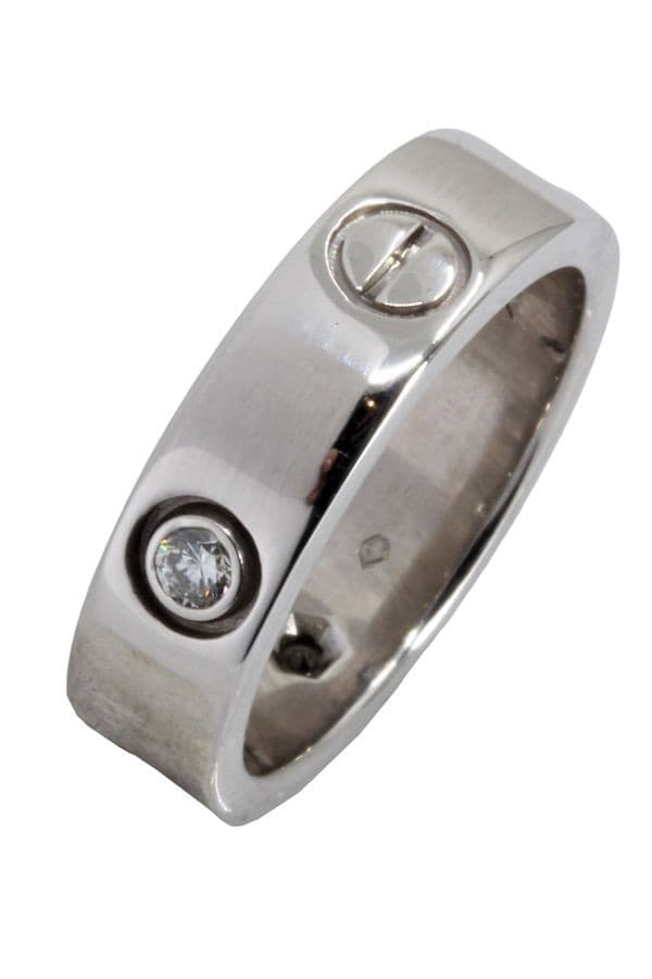 BAGUE "LOVE" SIGNÉE CARTIER — vue 4