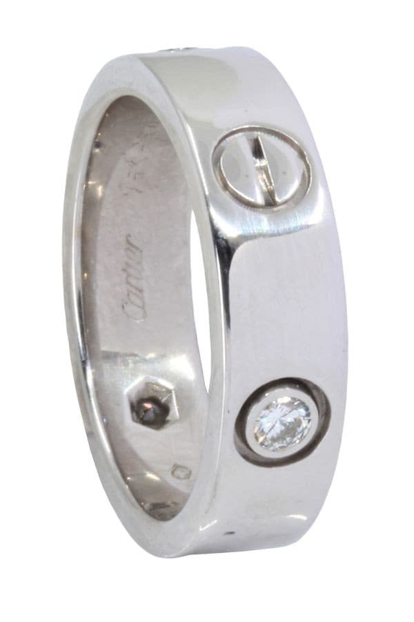 BAGUE "LOVE" SIGNÉE CARTIER — vue 6