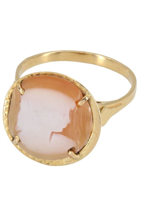 BAGUE CAMÉE ANCIENNE — vue 3