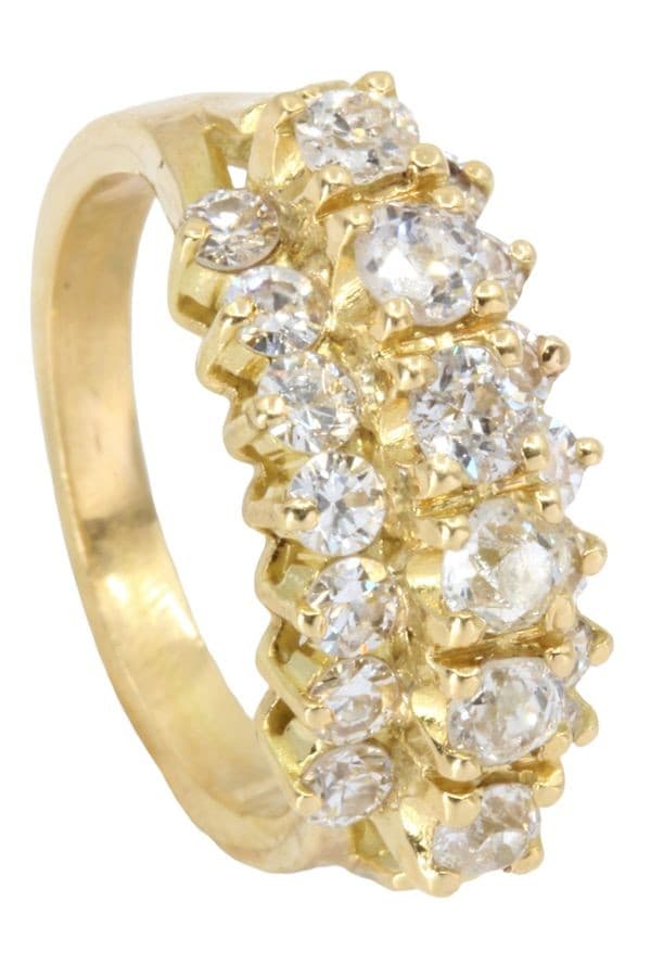 BAGUE JARRETIÈRE DIAMANTS — vue 6