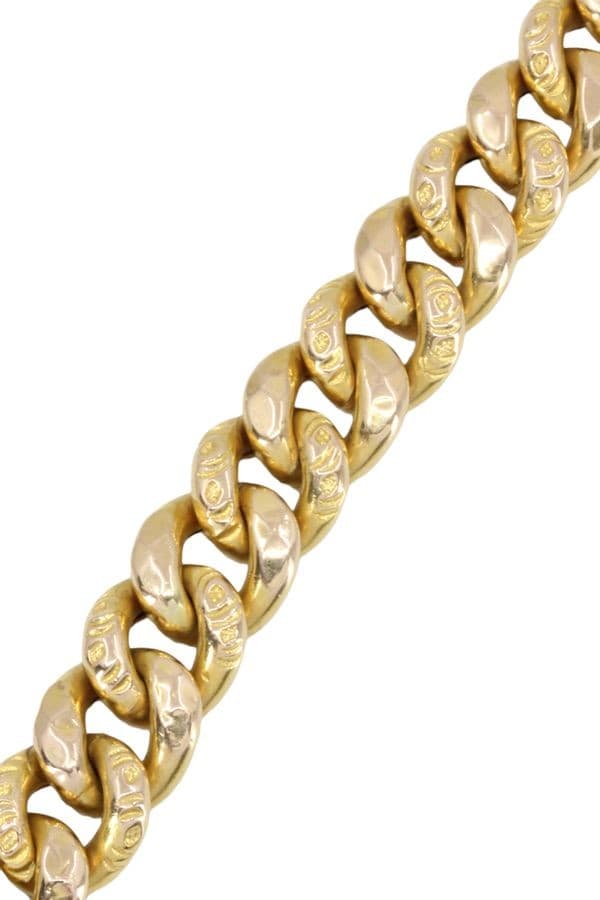 BRACELET MAILLE GOURMETTE — vue 3