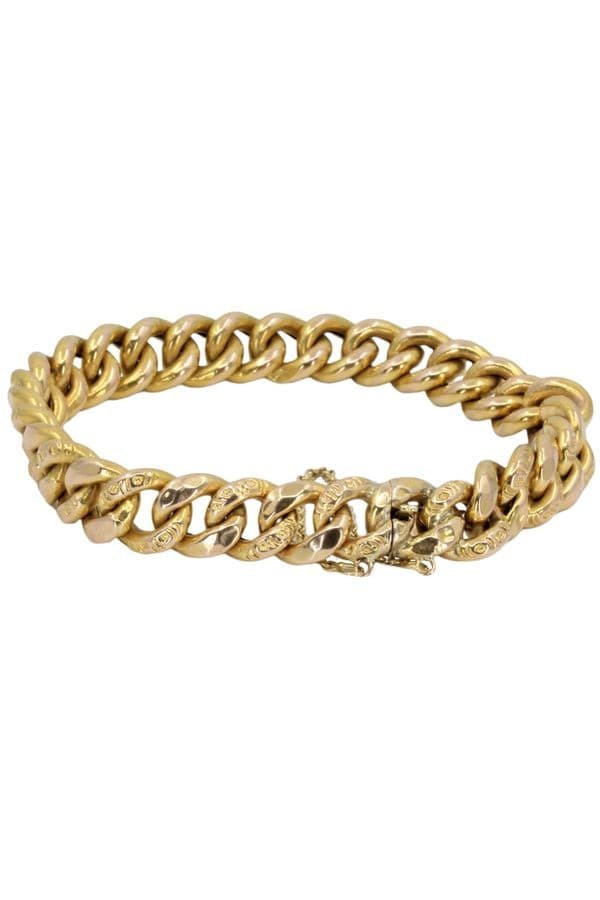 BRACELET MAILLE GOURMETTE — vue 1