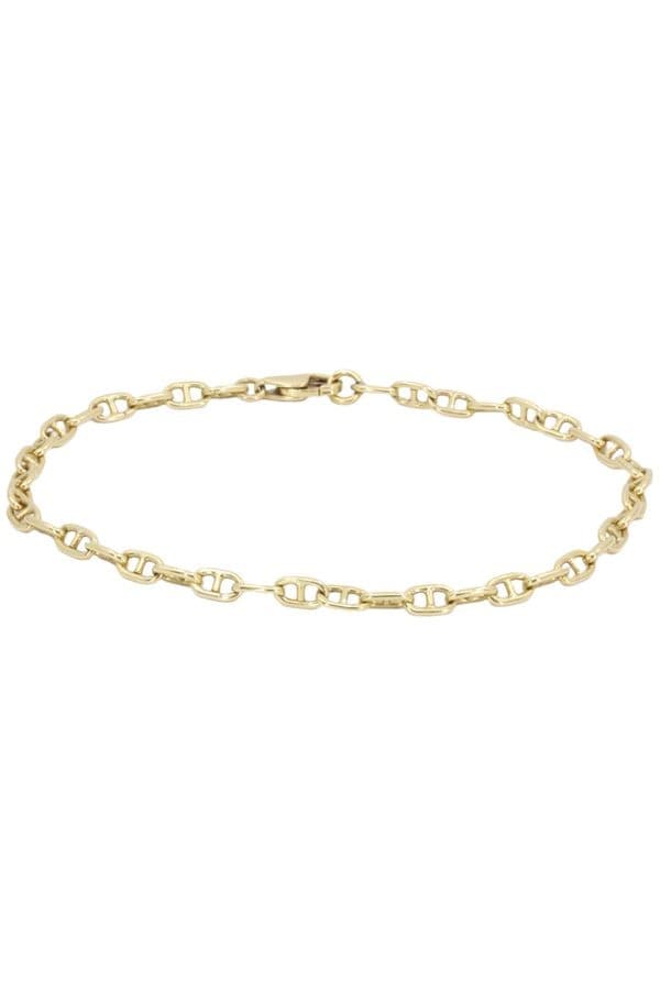 BRACELET MAILLE MARINE — vue 1