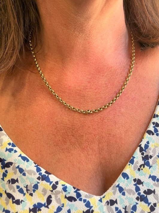 COLLIER MAILLE JASERON — vue 2