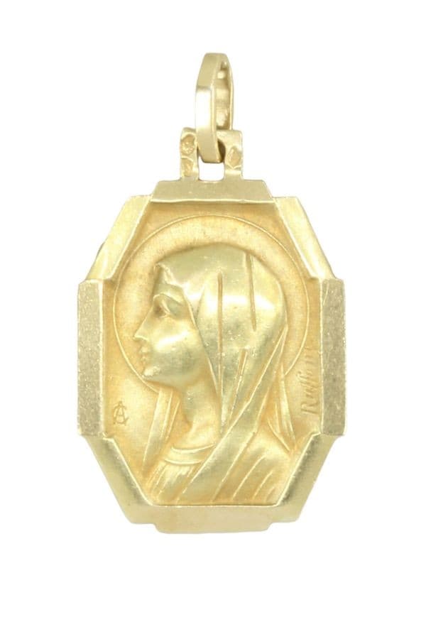 MÉDAILLE VIERGE SIGNÉE RUFFONY — vue 1