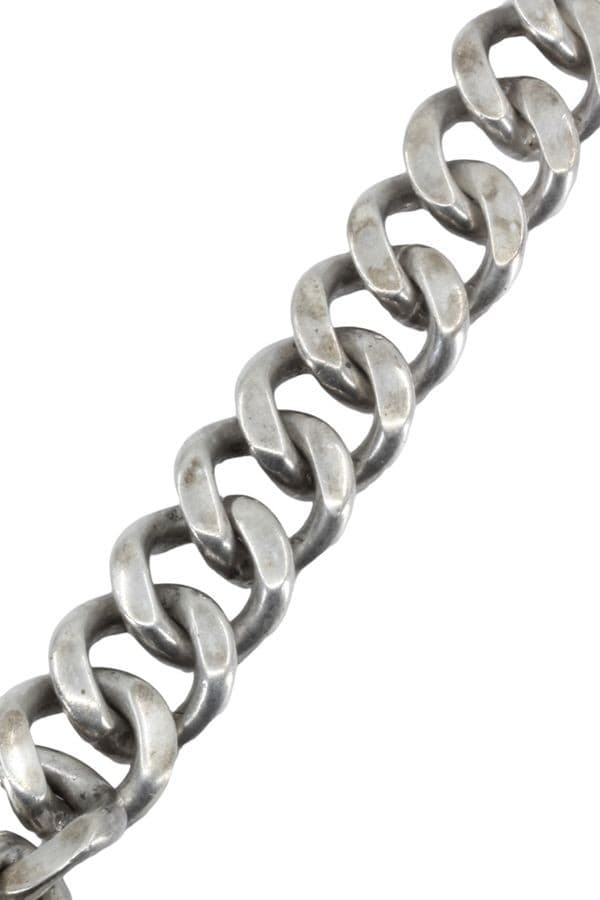 BRACELET ARGENT MAILLE GOURMETTE — vue 3