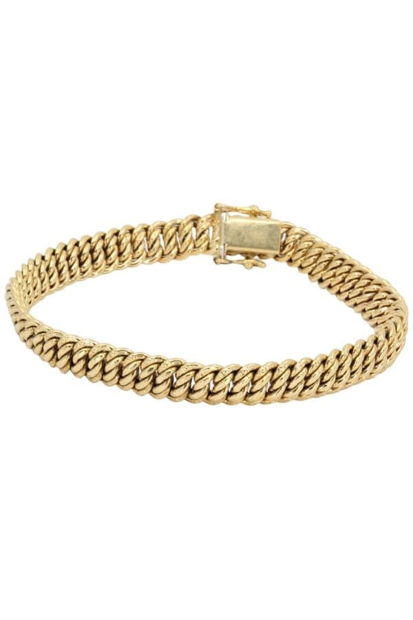 BRACELET MAILLE AMÉRICAINE — vue 1
