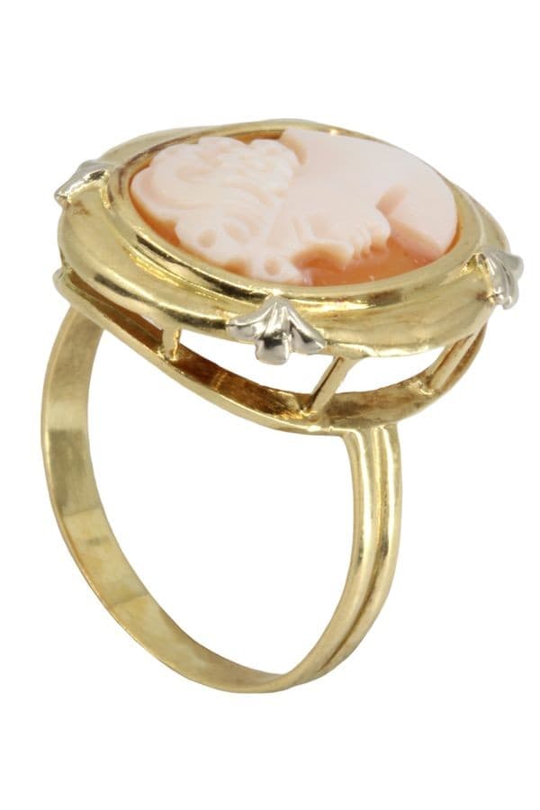 BAGUE ANCIENNE CAMÉE — vue 6