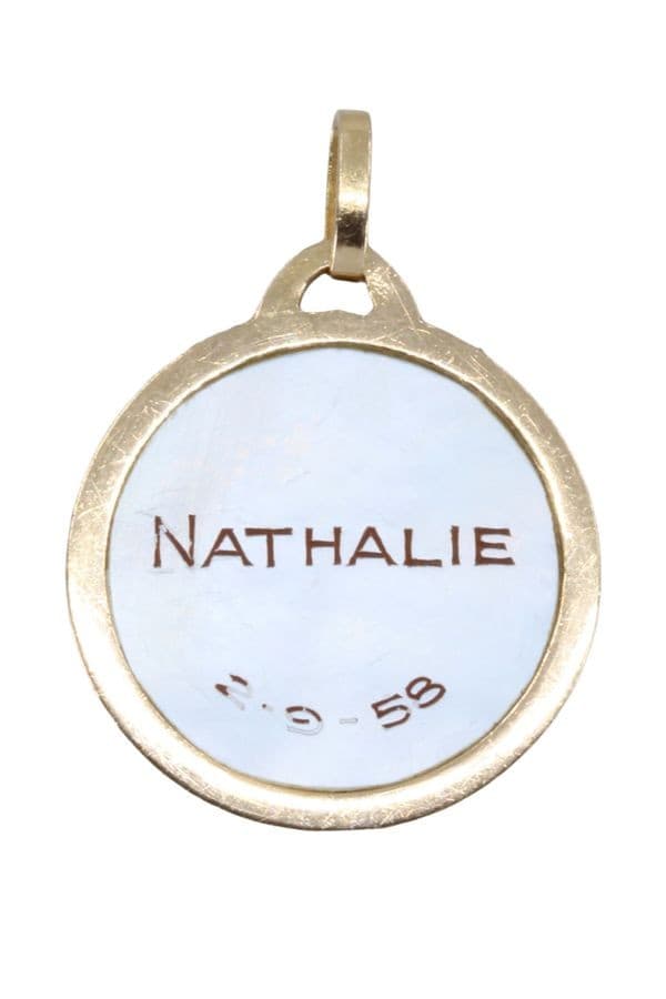 MÉDAILLE VIERGE DROPSY — vue 3