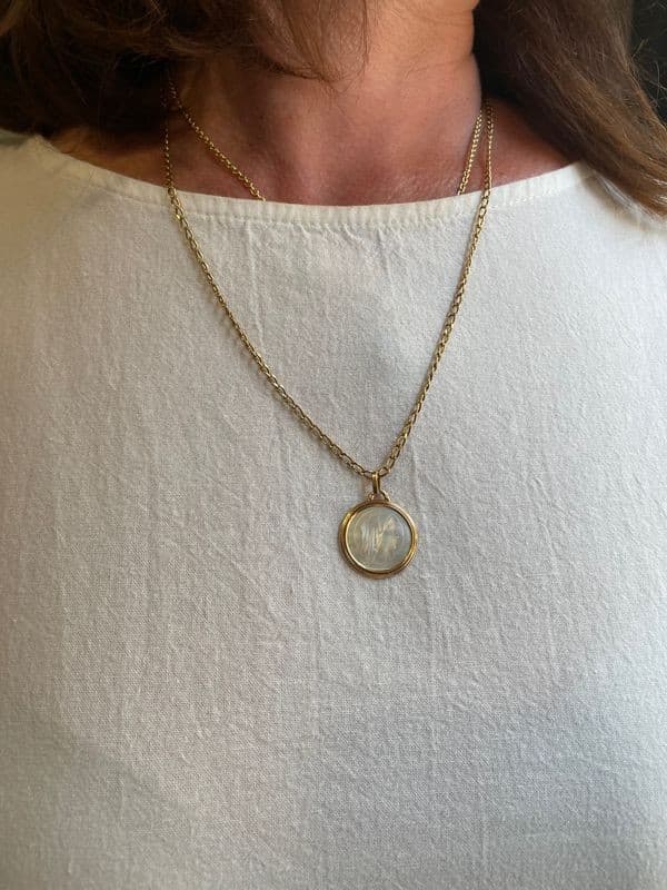 MÉDAILLE VIERGE DROPSY — vue 2