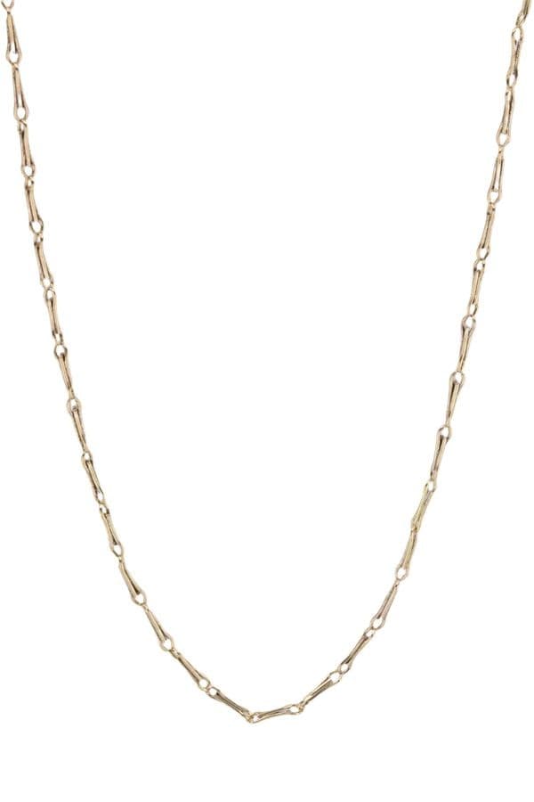 CHAINE ANCIENNE MAILLE BÂTON — vue 1