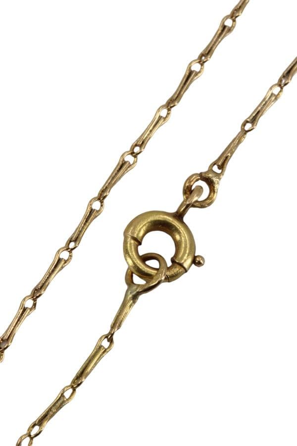 CHAINE ANCIENNE MAILLE BÂTON — vue 3