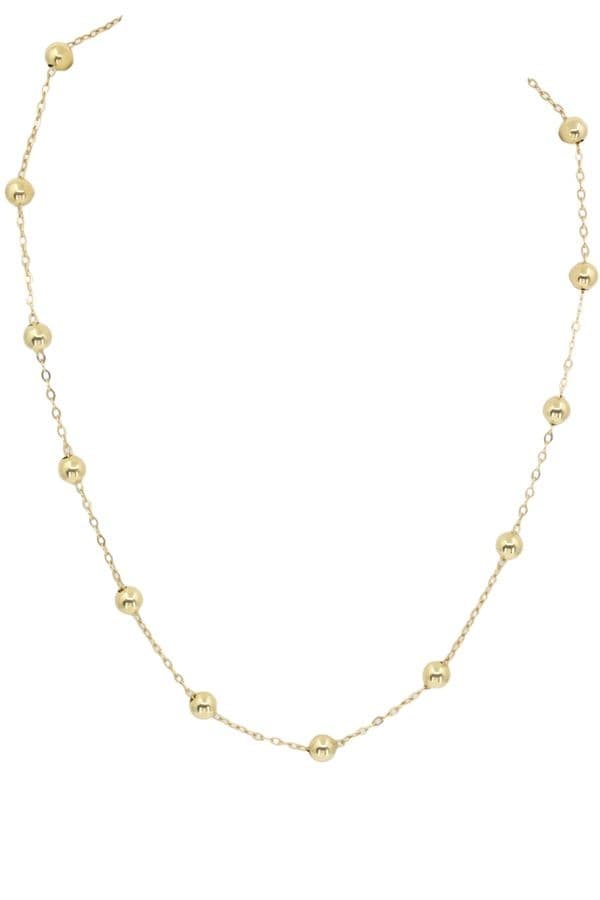 COLLIER MODERNE BOULES — vue 1