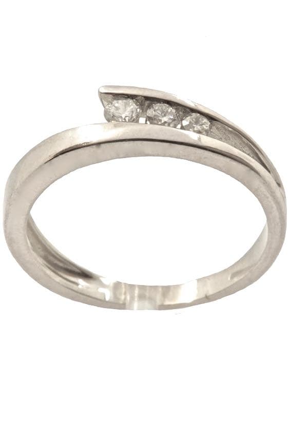 BAGUE TRILOGIE DIAMANTS — vue 1