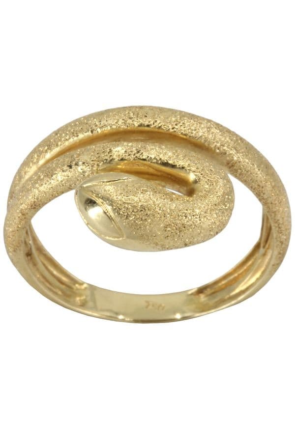 BAGUE MODERNE SERPENT — vue 5