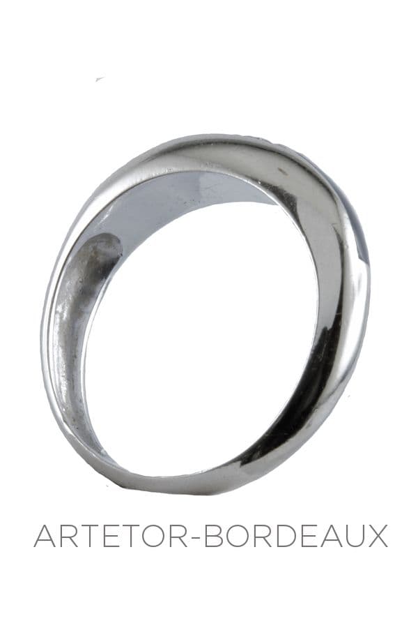 BAGUE ONYX ET DIAMANTS — vue 6