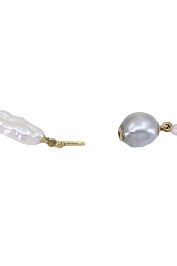 SAUTOIR PERLES BAROQUES — vue 4