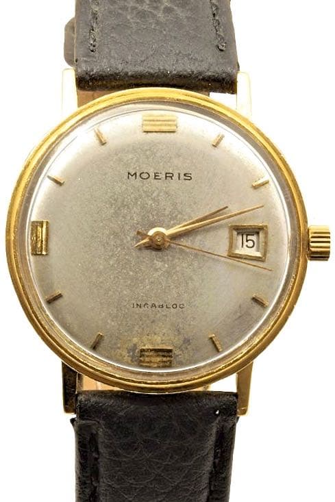 MONTRE MOERIS BOITIER OR — vue 1