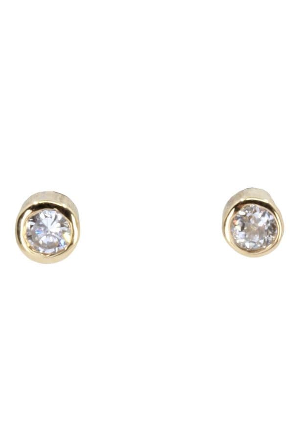 BOUCLES D'OREILLES PENDANTES DIAMANTS — vue 4