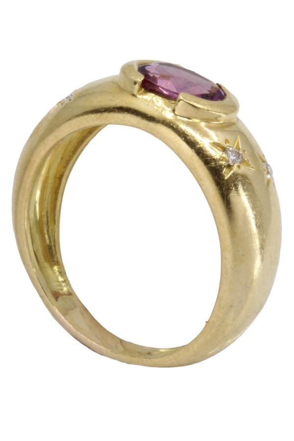 BAGUE JONC TOURMALINE — vue 6