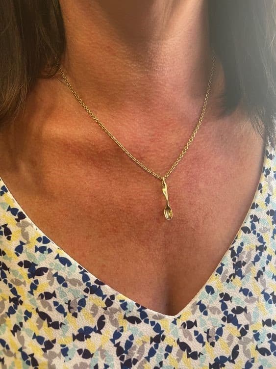 PENDENTIF MODERNE CUILLÈRE — vue 2