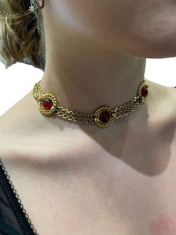 COLLIER CHANEL FANTAISIE — vue 2