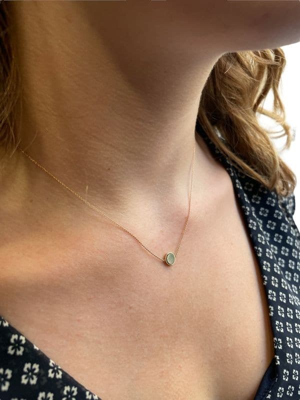 COLLIER "MINI EVER BLACK" GINETTE NY — vue 2