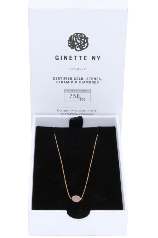 COLLIER "MINI EVER BLACK" GINETTE NY — vue 5