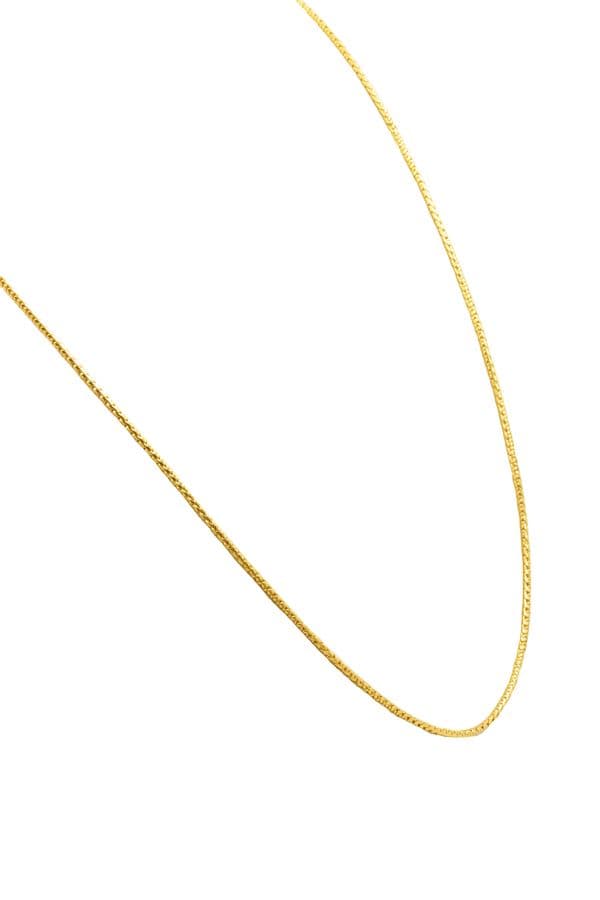 COLLIER MAILLE SERPENTINE ANCIEN — vue 2