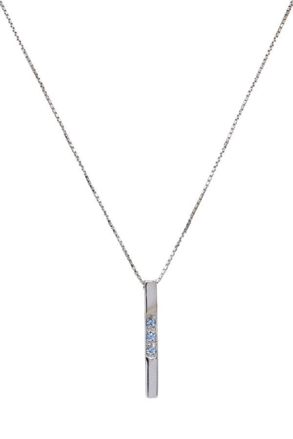 COLLIER MODERNE TOPAZES — vue 3