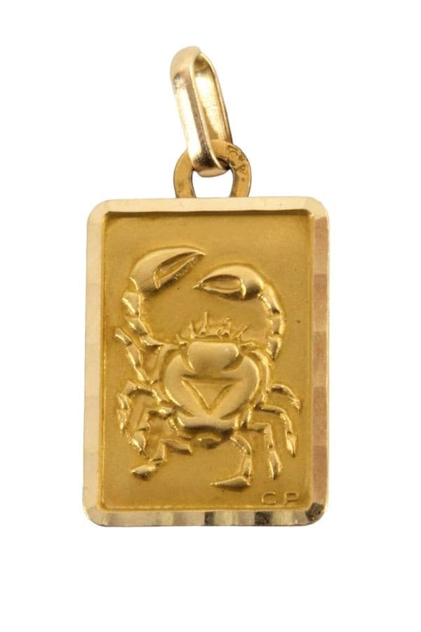 PENDENTIF SIGNE CANCER — vue 1