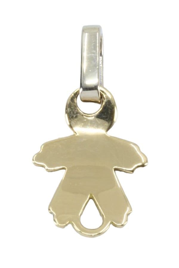 PENDENTIF BONHOMME DIAMANTS — vue 3