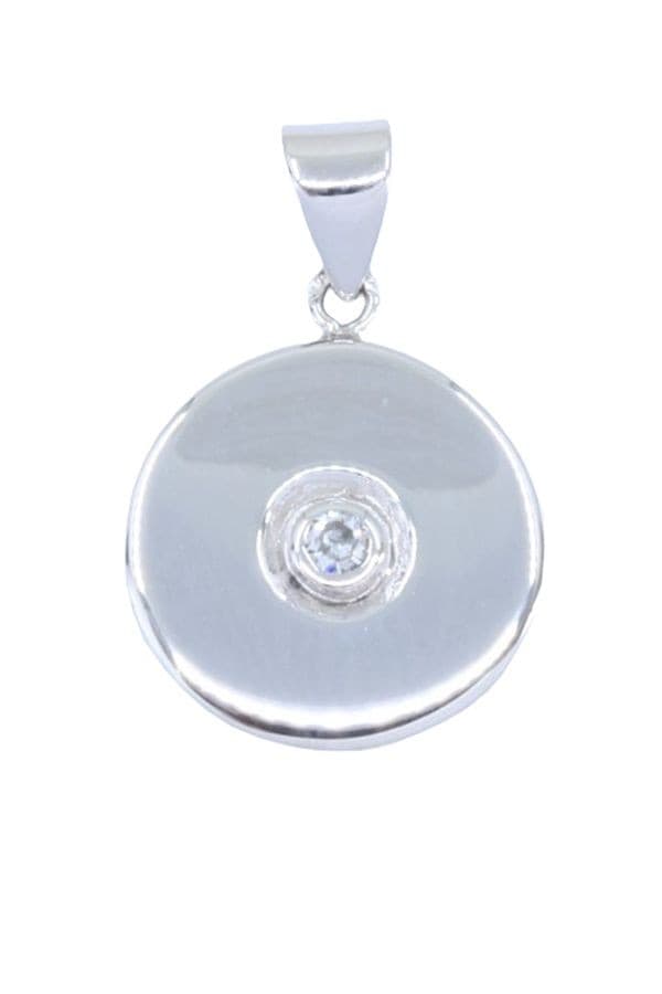 PENDENTIF ROND DIAMANT — vue 1