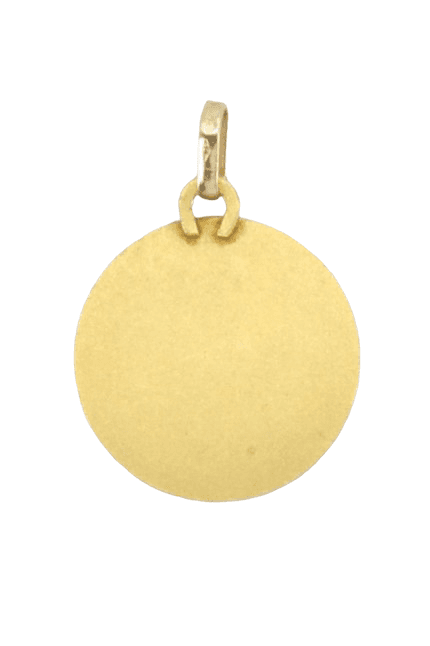 MÉDAILLE ANCIENNE VIERGE — vue 3