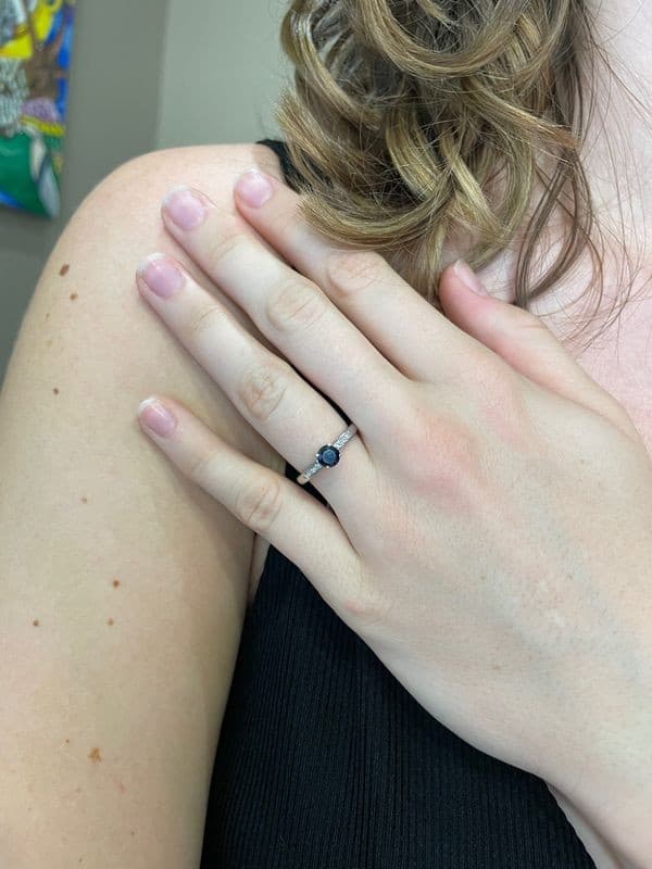BAGUE MAUBOUSSIN "GRAND MOT D'AMOUR" — vue 2