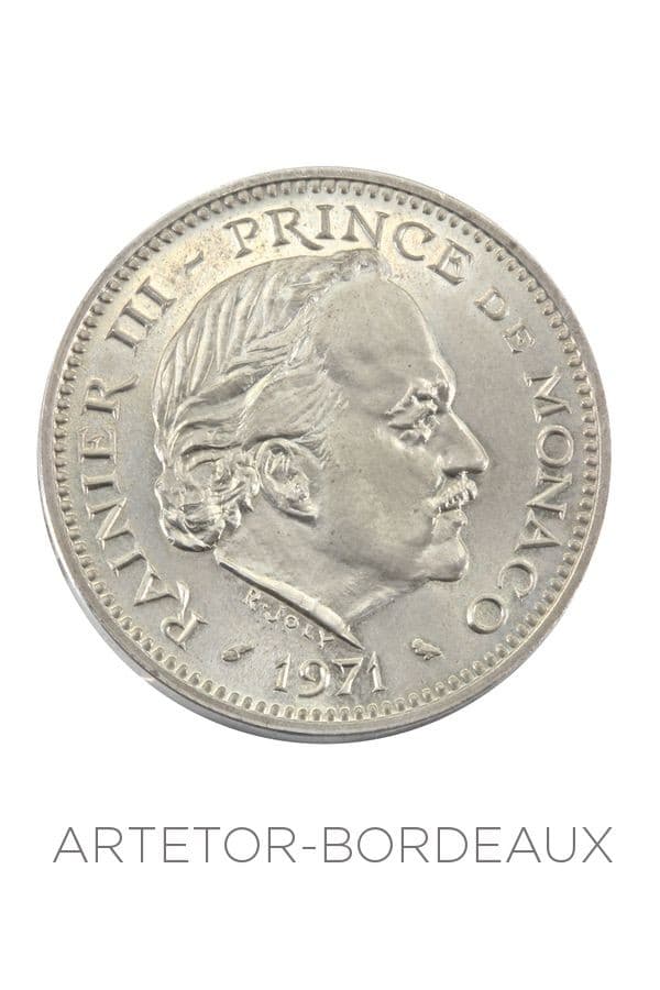 5 FRANCS PIEDFORT RAINIER III — vue 2