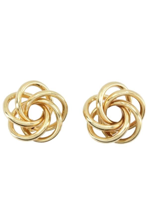 BOUCLES D'OREILLES NOEUDS — vue 1