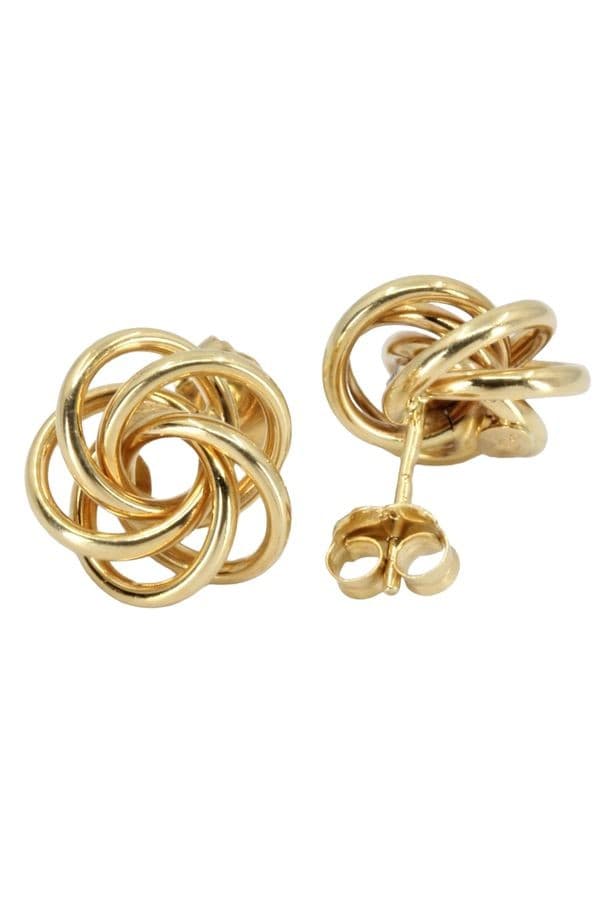 BOUCLES D'OREILLES NOEUDS — vue 3