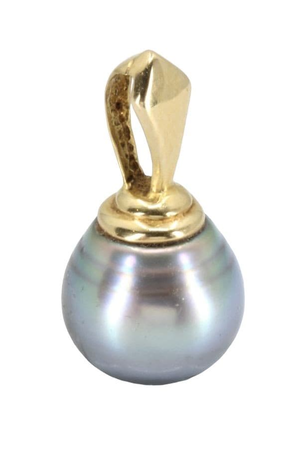 PENDENTIF MODERNE PERLE DE TAHITI — vue 4