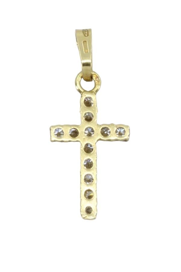 CROIX MODERNE DIAMANTS — vue 3